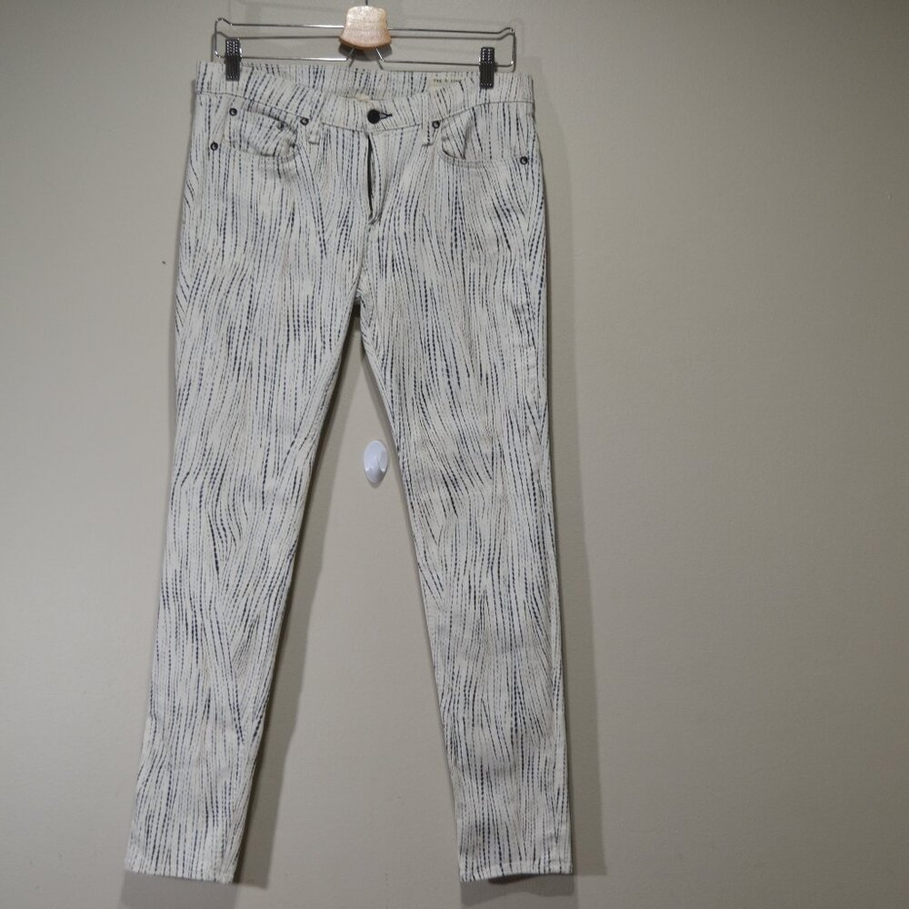 Rag & Bone Skinny Riptide Jeans Womens 31 Stretch 5 Pocket Relax Fit Casual Pant